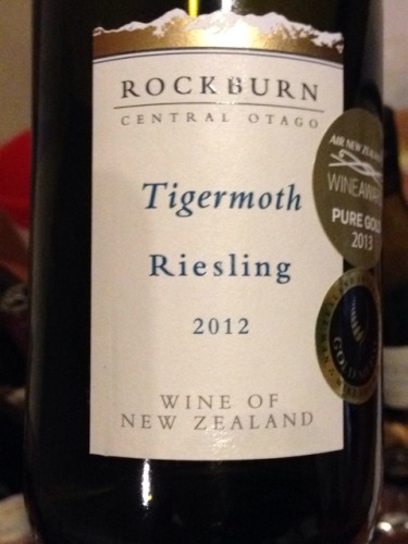 红石酒庄虎蛾雷司令半甜白Rockburn Tigermoth Riesling