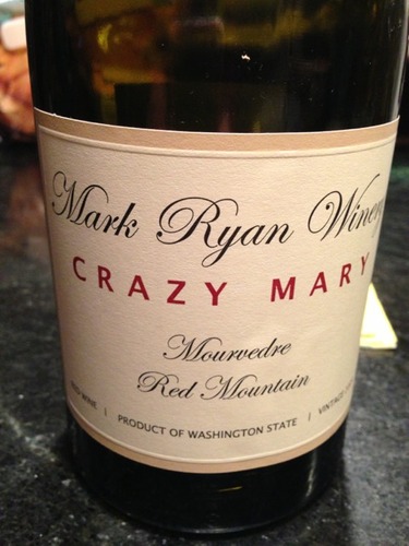 马克瑞安“疯狂玛丽”慕合怀特干红Mark Ryan Winery Crazy Mary Mourvedre