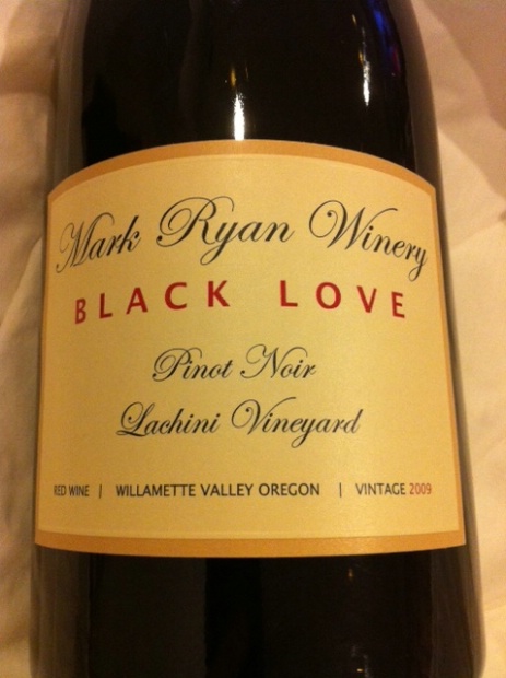 马克瑞安“黑色情歌”拉切尼园黑皮诺干红Mark Ryan Winery Black Love Lachini Vineyard Pinot Noir