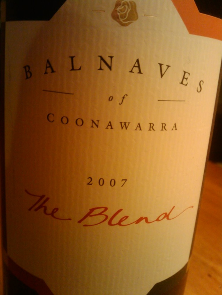 巴内夫混凝干红Balnaves of Coonawarra The Blend