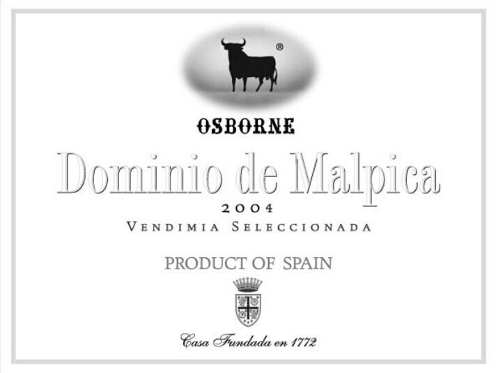 Osbourne Dominio de Malpica Vino de la Tierra