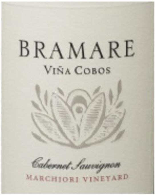 科沃斯百美系列蜜丝罗妮园赤霞珠干红Vina Cobos Bramare Marchiori Vineyard Cabernet Sauvignon