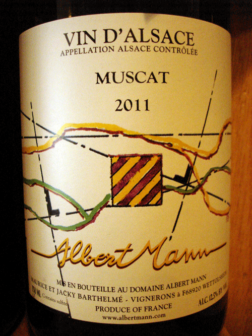 阿伯曼麝香干白Albert Mann Muscat