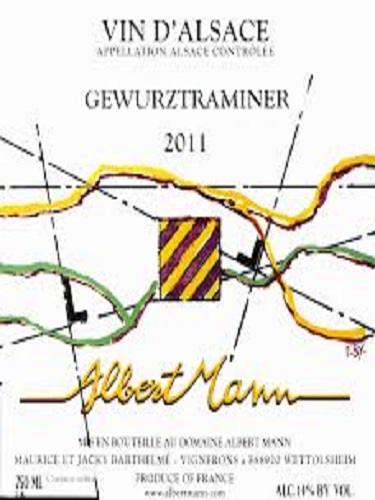 阿伯曼琼瑶浆甜白Albert Mann Gewurztraminer