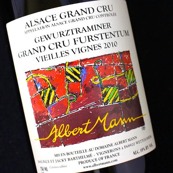 阿伯曼富腾维拉琼瑶浆甜白Albert Mann Furstentum Vieille Vignes Gewurztraminer