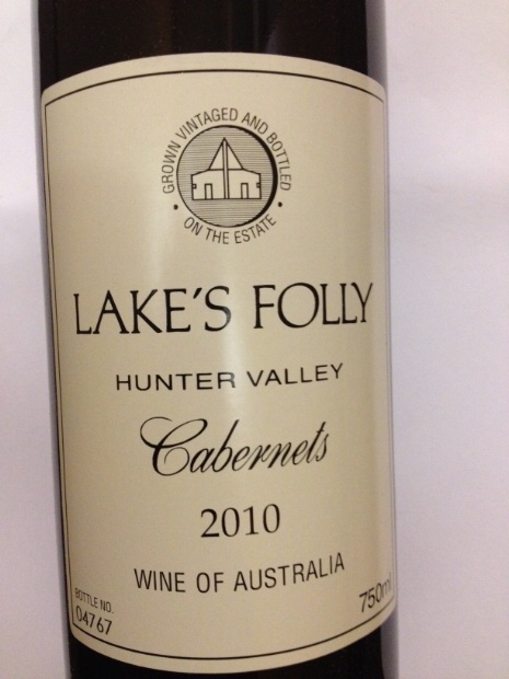 福林湖卡本内干红Lake's Folly Cabernets