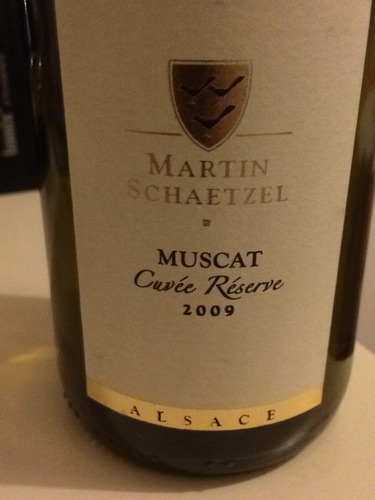 马丁斯策尔珍藏麝香白Domaine Martin Schaetzel Muscat Cuvee Reserve