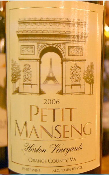 荷顿酒庄小满胜干白Horton Vineyards Petit Manseng