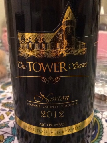 荷顿塔系列诺顿干红Horton Vineyards The Tower Series Norton