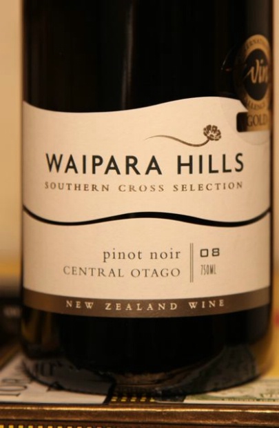 怀帕拉山丘黑皮诺干红（中部奥塔哥）Waipara Hills Southern Cross Selection Pinot Noir