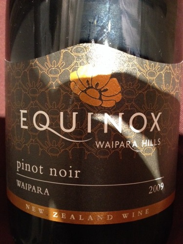 怀帕拉山丘爱吉诺系列黑皮诺干红Waipara Hills Equinox Pinot Noir