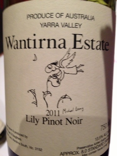 温特娜莉莉黑皮诺干红Wantirna Estate Lily Pinot Noir