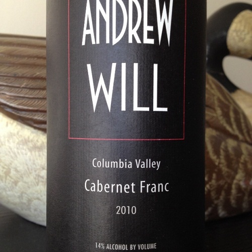 安卓威品丽珠干红Andrew Will Cabernet Franc