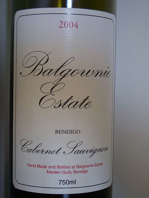 博尔基尼赤霞珠干红Balgownie Estate Cabernet Sauvignon