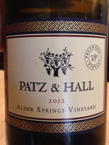 帕兹桤木泉园霞多丽干白Patz & Hall Alder Springs Vineyard Chardonnay