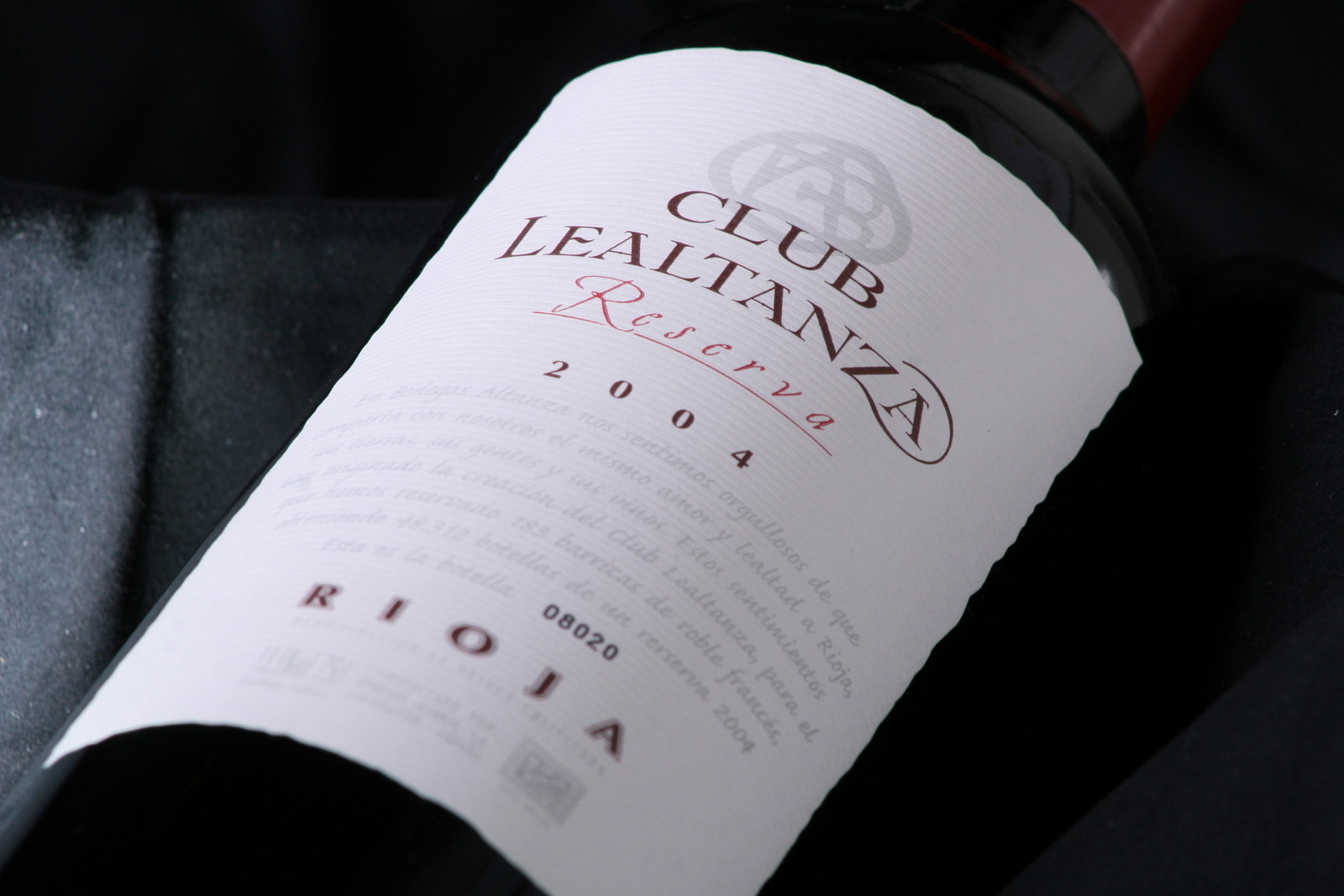 阿尔坦扎利安丹萨俱乐部珍藏干红Bodegas Altanza Lealtanza Club Reserva