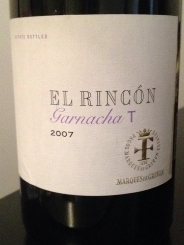 Marques de Grinon El Rincon Garnacha T