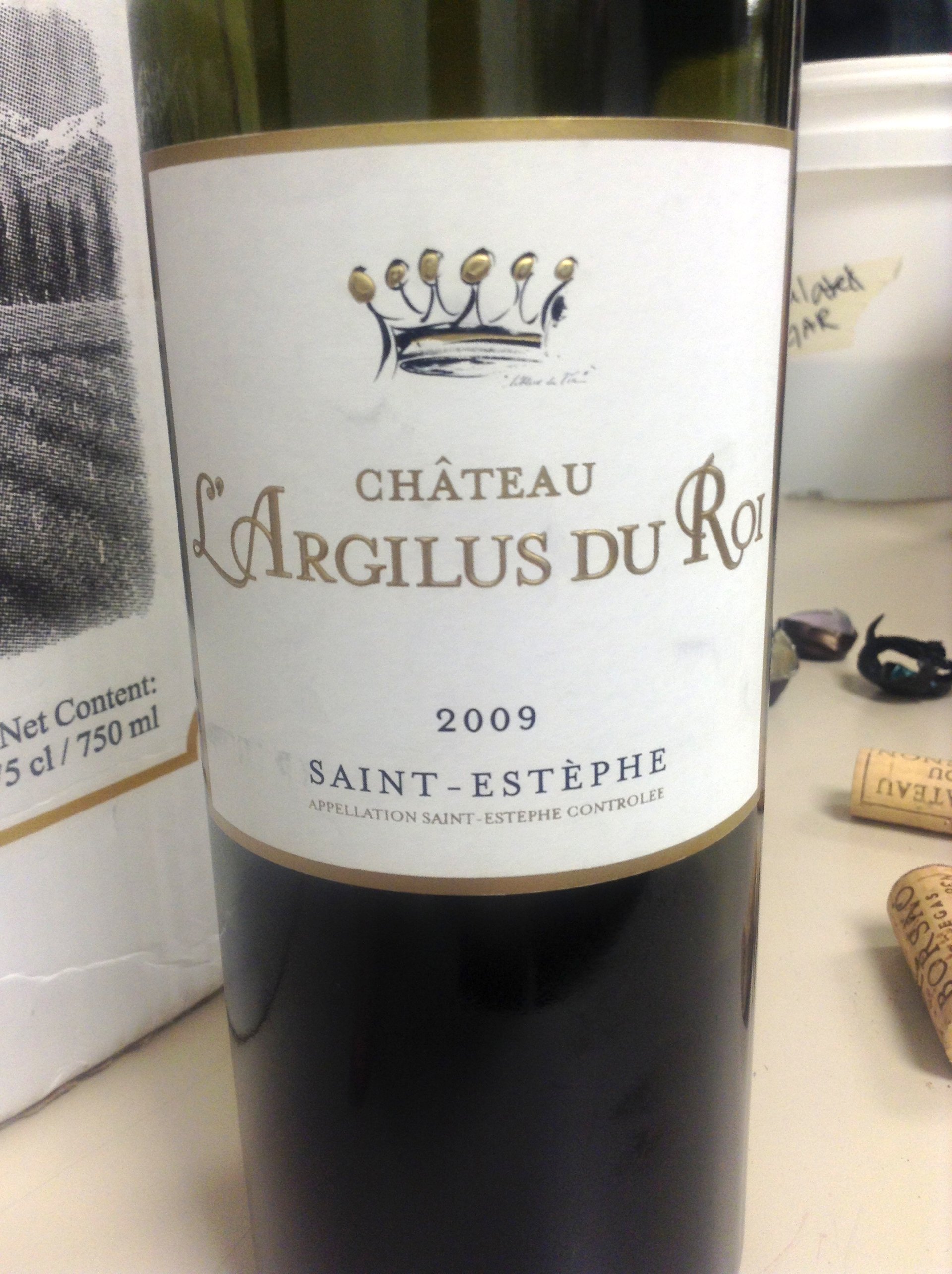 安吉乐王酒庄干红Chateau l'Argilus du Roi