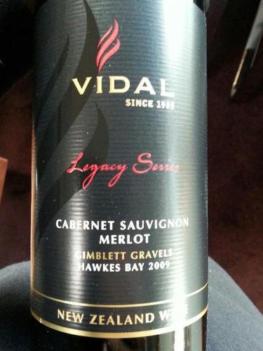 维达尔传奇系列赤霞珠-梅洛混酿干红Vidal Legacy Series Cabernet Sauvignon - Merlot