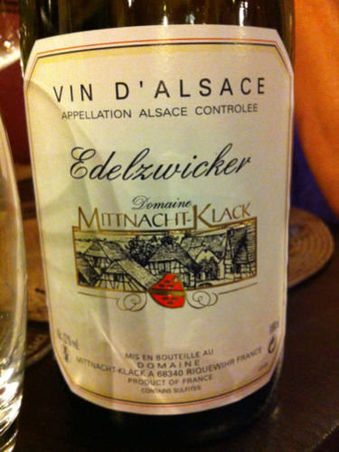 米特·克拉克酒庄高贵混酿干白Domaine Mittnacht-Klack Edelzwicker