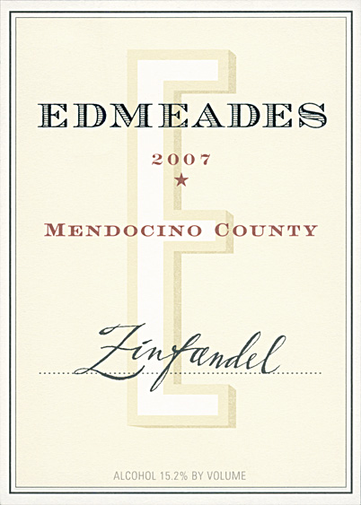 埃德米门多西诺县仙粉黛干红Edmeades Mendocino County Zinfandel