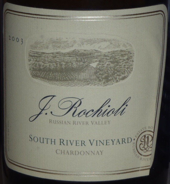 鲁奇奥尼南河园霞多丽干白Rochioli South River Vineyard Chardonnay