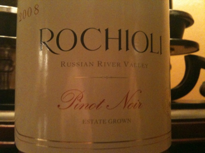 鲁奇奥尼庄园种植黑皮诺干红Rochioli Estate Pinot Noir