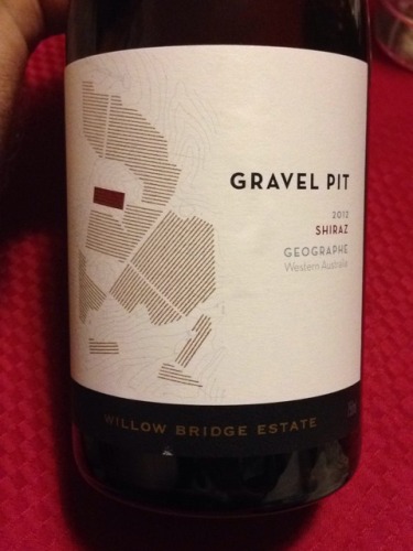 柳桥砾石洞西拉干红Willow Bridge Estate Gravel Pit Shiraz