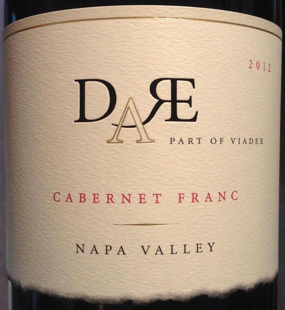 维雅德挑战品丽珠干红Viader Dare Cabernet Franc