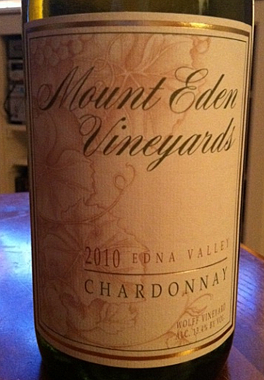 伊甸山沃尔夫园霞多丽干白Mount Eden Vineyards Wolff Vineyard Chardonnay