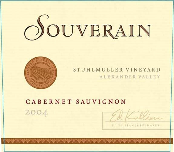 苏维雷苏木乐园赤霞珠干红Chateau Souverain Stuhlmuller Vineyard Cabernet Sauvignon