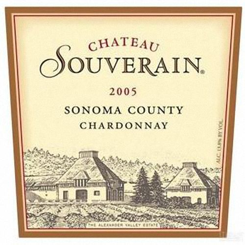 苏维雷索诺玛霞多丽干白Chateau Souverain Sonoma County Chardonnay