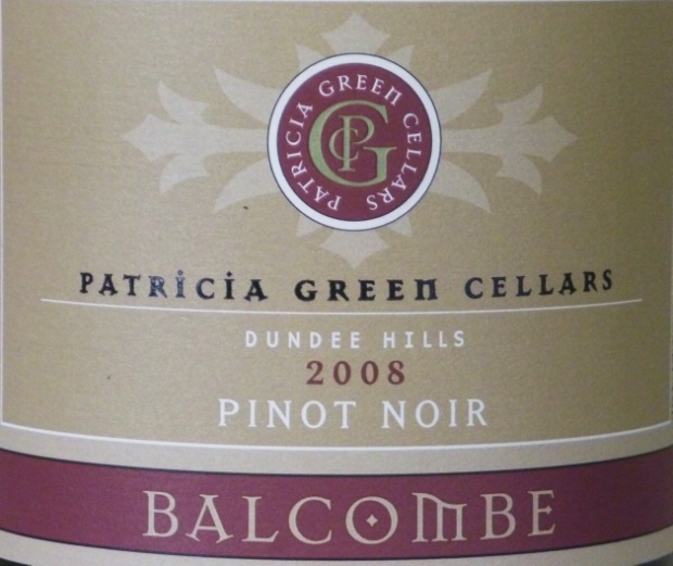 帕格巴尔科姆园黑皮诺干红Patricia Green Cellars Balcombe Vineyard Pinot Noir