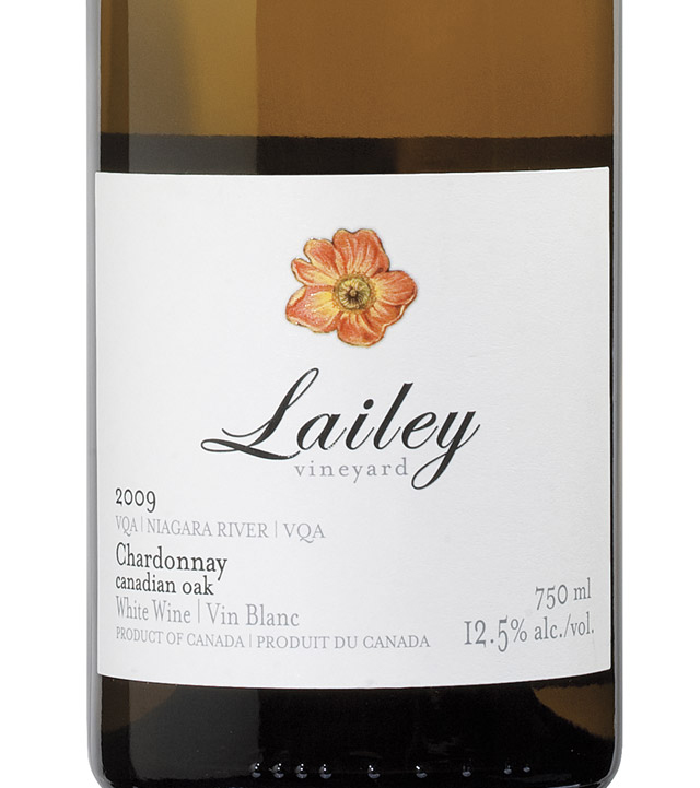 莱利加拿大橡木桶霞多丽干白Lailey Vineyard Canadian Oak Chardonnay