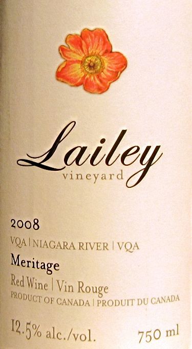 莱利梅里蒂奇干红Lailey Vineyard Meritage