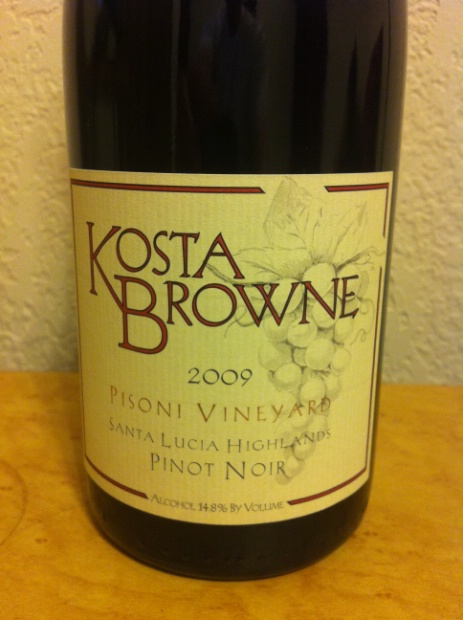 科斯塔布朗皮桑尼园黑皮诺干红Kosta Browne Pisoni Vineyard Pinot Noir