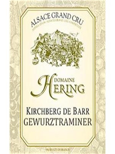 Hering & Fils Gewurztraminer Alsace Grand Cru Kirchberg de Barr