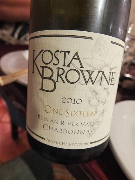 科斯塔布朗1-16霞多丽干白Kosta Browne One Sixteen Chardonnay