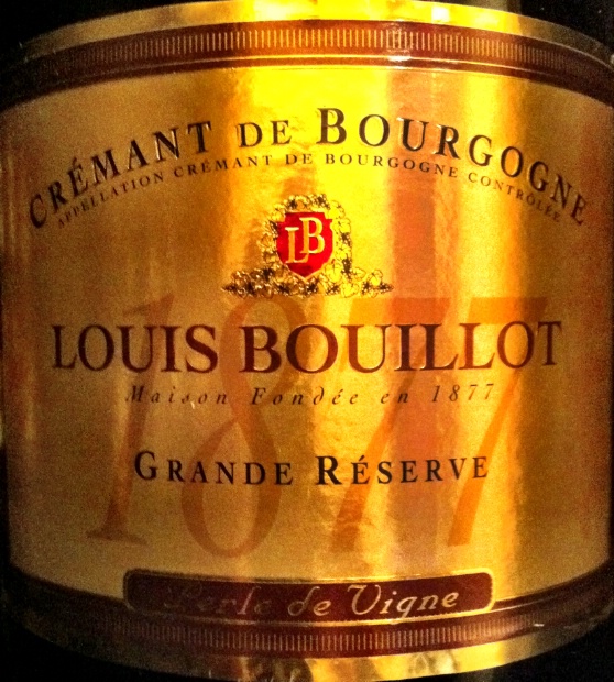 Domaine Louis Bouillot Cremant de Bourgogne Perle de Vigne Grande Reserve Brut