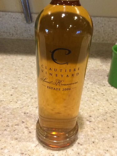 克拉帝尔瑚珊甜白Clautiere Vineyard Estate Sweet Roussanne