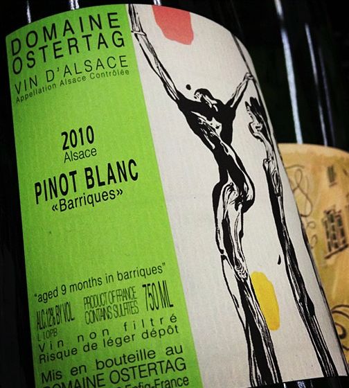 安德烈酒庄橡木桶白皮诺干白Domaine Ostertag Pinot Blanc Barriques