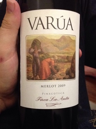 安妮塔瓦瓦梅洛干红Finca La Anita Varua Merlot