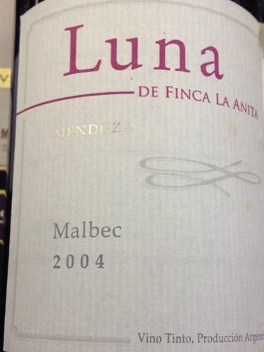 安妮塔月亮骑士马尔贝克干红Finca La Anita Luna Malbec