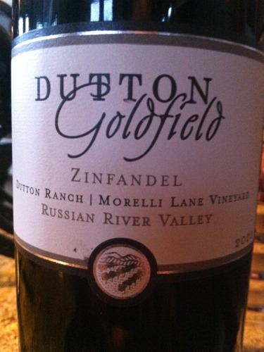 达顿金地摩瑞利庄园仙粉黛干红Dutton Goldfield Morelli Lane Vineyard Zinfandel