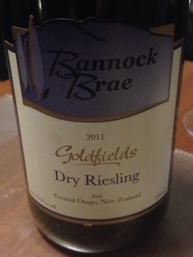 班诺克山坡采金山雷司令干白Bannock Brae Estate Goldfields Dry Riesling