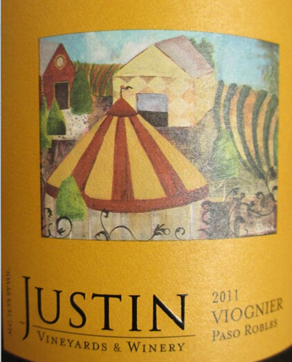 贾斯汀维欧尼干白Justin Vineyards & Winery Viognier