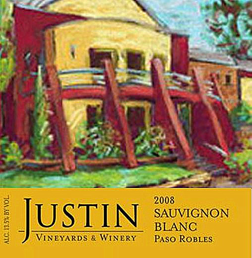 贾斯汀长相思干白Justin Vineyards & Winery Sauvignon Blanc