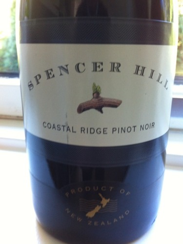 斯宾塞山海岸岭黑皮诺干红Spencer Hill Coastal Ridge Pinot Noir