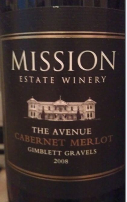 明圣赤霞珠梅洛干红Mission Estate Winery Cabernet - Merlot