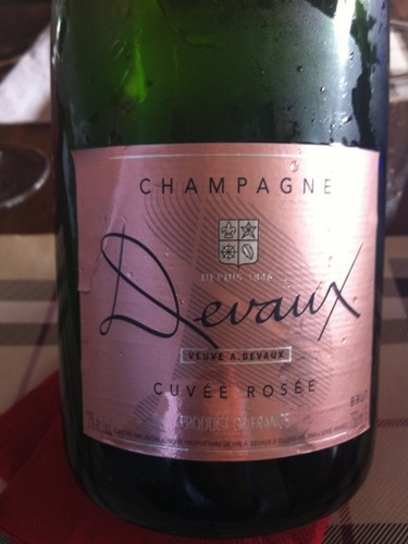 德沃特酿桃红香槟Veuve A. Devaux Cuvee Rosee